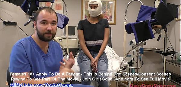  $CLOV - Taylor Ortega Get Gyno Exam Required For New Students By Doctor Tampa! Tampa University Entrance Physical At GirlsGoneGyno.com